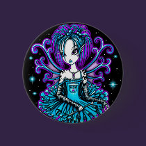 Piper Dragonfly TuTu Fairy Button buttons