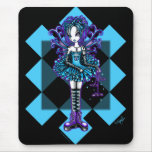"Piper" Harlequin Dragonfly Fairy Mouse Pad