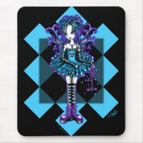"Piper" Harlequin Dragonfly Fairy mousepads
