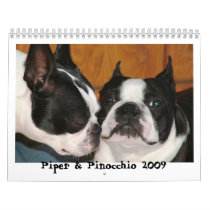 Piper & Pinocchio 2009 calendars by paulkostyz Piper & Pinocchio 2009 calendars