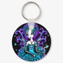 Piper Teal TuTu Fairy Keychain