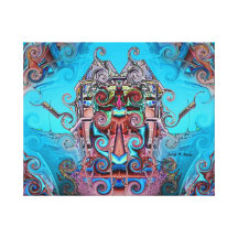 Pipes Stretched Canvas Prints