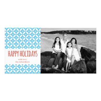 PiPo Press Happy Holidays Personalized Photo Card