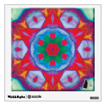“Pippin” Kaleidoscope “PixPane(TM)” Wall Decal