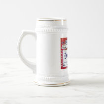 Piranah beer stein coffee mug