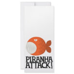 piranha attack! rack card design