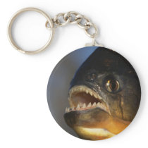 Piranha Close-Up Key Chains