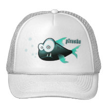 Piranha Mesh Hats