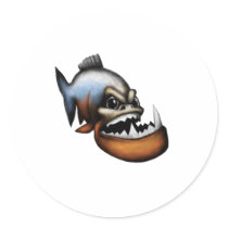 Piranha stickers by TheRealShuba Piranha stickers