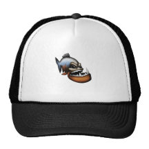 Piranha Trucker Hats