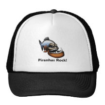 Piranhas Rock! Mesh Hats