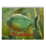 Piranhas Wall Calendar
