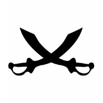 pirat saber sword icon t-shirts
