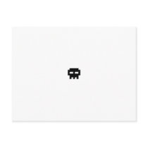 Pirate 8 Skull Bits Postcard