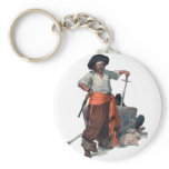 Pirate And Treasure Key Chain