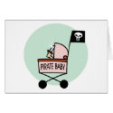 Pirate Baby cards by cuteforkids Pirate Baby cards