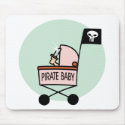 Pirate Baby mousepads