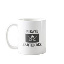 Pirate Bartender Mugs