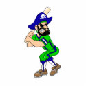 Pirate Baseball Player