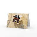 Pirate Bassett Hound Cards by mydoggieworld Pirate Bassett Hound Cards
