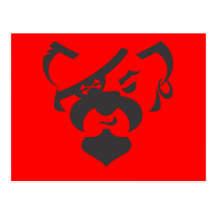 Pirate Bear basic Postcards