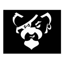 Pirate Bear basics Post Cards