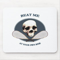 Pirate Beat Me Racquetball Mouse Pads