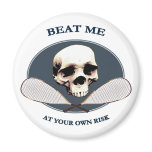 Pirate Beat Me Racquetball Refrigerator Magnet
