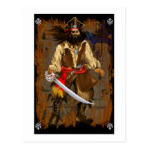 Pirate-Big and Bad Post Cards