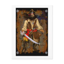 Pirate-Big and Bad postcards