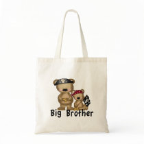 Pirate Big Brother Tote Bags