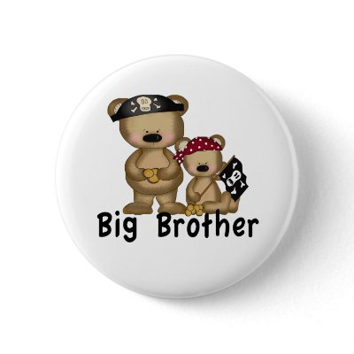 Pirate Big Brother Button