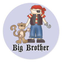 Pirate Big Brother stickers