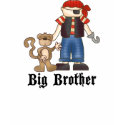 Pirate Big Brother t-shirts