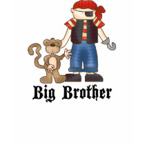 Pirate Big Brother t-shirts