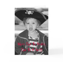 Pirate Birthday Invite - Customized cards