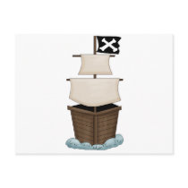 Pirate Birthday Party Post Cards