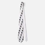 Pirate Black Skull and Crossbones Neckties