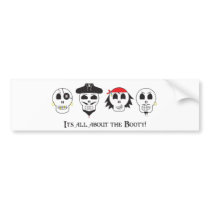 Pirate Booty bumper stickers