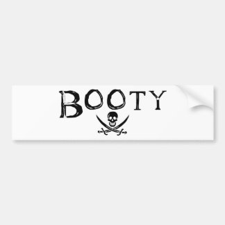 Pirate Booty Bumper Stickers - Car Stickers | Zazzle