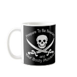 Pirate Booty Plundered Black Coffee Mugs