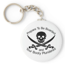 Pirate Booty Plundered Key Chain