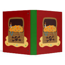Pirate Booty Treasure Chest binders by toxiferous Pirate Booty Treasure Chest binders