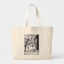 Pirate Bottle Canvas Bags