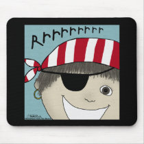 Pirate Boy Rrrrrr Mousepad