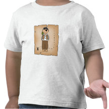 Pirate Boy with Map Tees