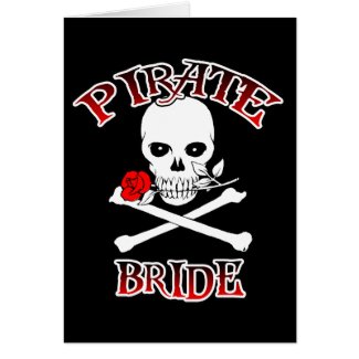 Pirate Bride Card