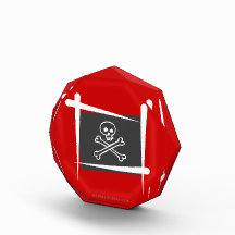 Pirate Brush Flag Award