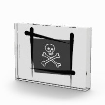 Pirate Brush Flag Awards