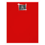 Pirate Brush Flag Letterhead